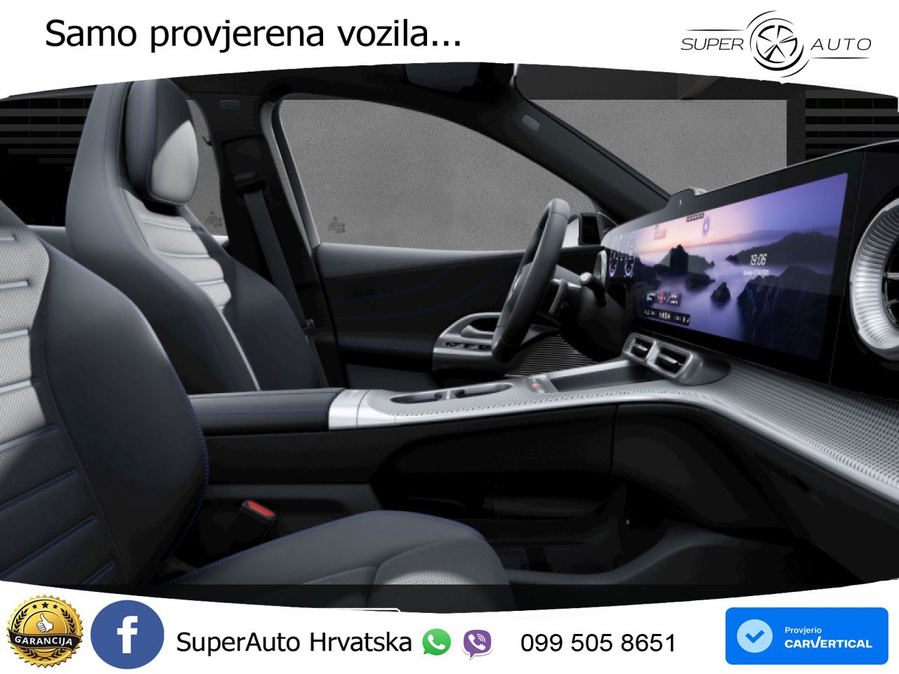 Mercedes GLC 400 94 kWh (489 KS) 4MATIC EQ Technology AMG ZRAČNI+ACC+GR SJED+KAM+PANO
