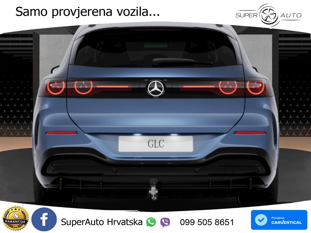 Mercedes GLC 400 94 kWh (489 KS) 4MATIC EQ Technology AMG ZRAČNI+ACC+GR SJED+KAM+PANO
