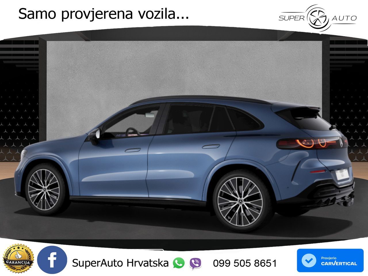 Mercedes GLC 400 94 kWh (489 KS) 4MATIC EQ Technology AMG ZRAČNI+ACC+GR SJED+KAM+PANO