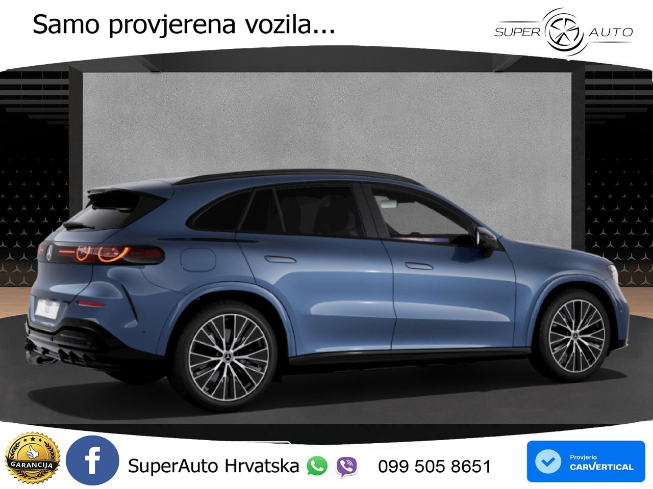 Mercedes GLC 400 94 kWh (489 KS) 4MATIC EQ Technology AMG ZRAČNI+ACC+GR SJED+KAM+PANO