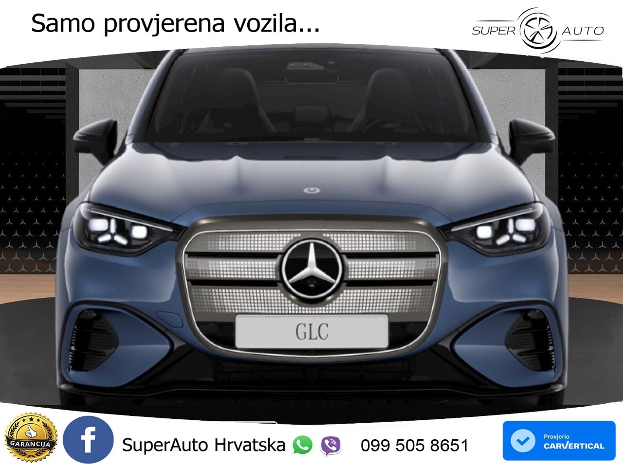 Mercedes GLC 400 94 kWh (489 KS) 4MATIC EQ Technology AMG ZRAČNI+ACC+GR SJED+KAM+PANO