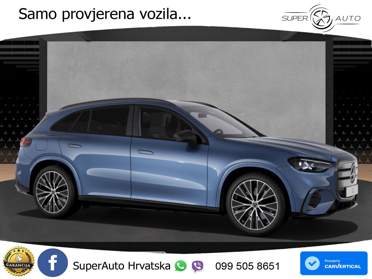 Mercedes GLC 400 94 kWh (489 KS) 4MATIC EQ Technology AMG ZRAČNI+ACC+GR SJED+KAM+PANO