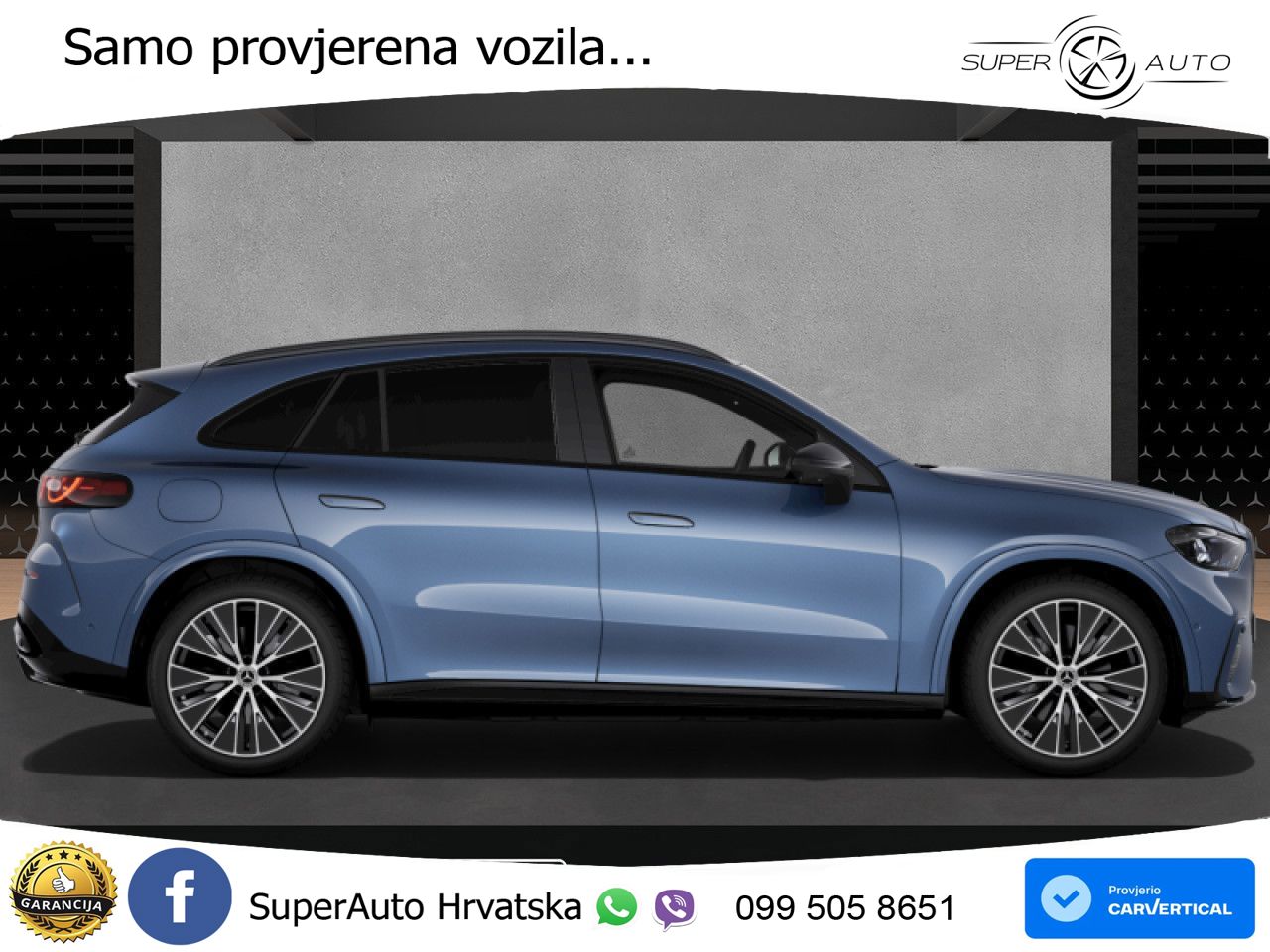 Mercedes GLC 400 94 kWh (489 KS) 4MATIC EQ Technology AMG ZRAČNI+ACC+GR SJED+KAM+PANO
