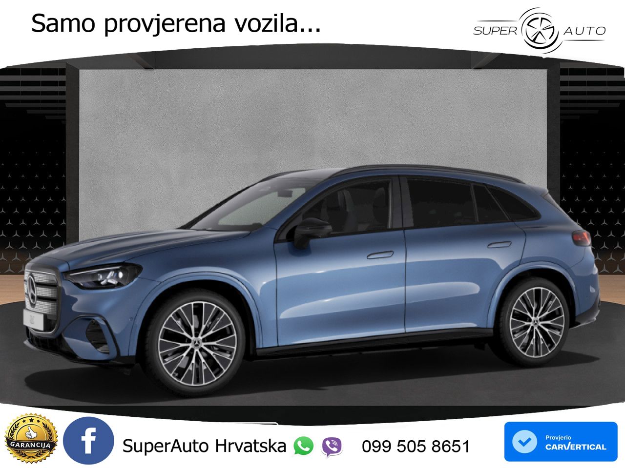 Mercedes GLC 400 94 kWh (489 KS) 4MATIC EQ Technology AMG ZRAČNI+ACC+GR SJED+KAM+PANO