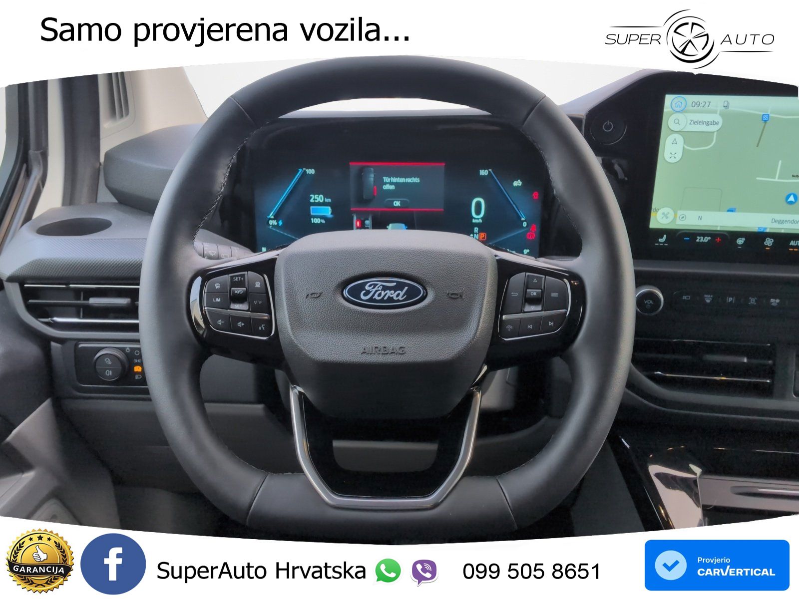 Ford Transit Custom Kombi BEV E 340 L1 Limited AHK 218 KS