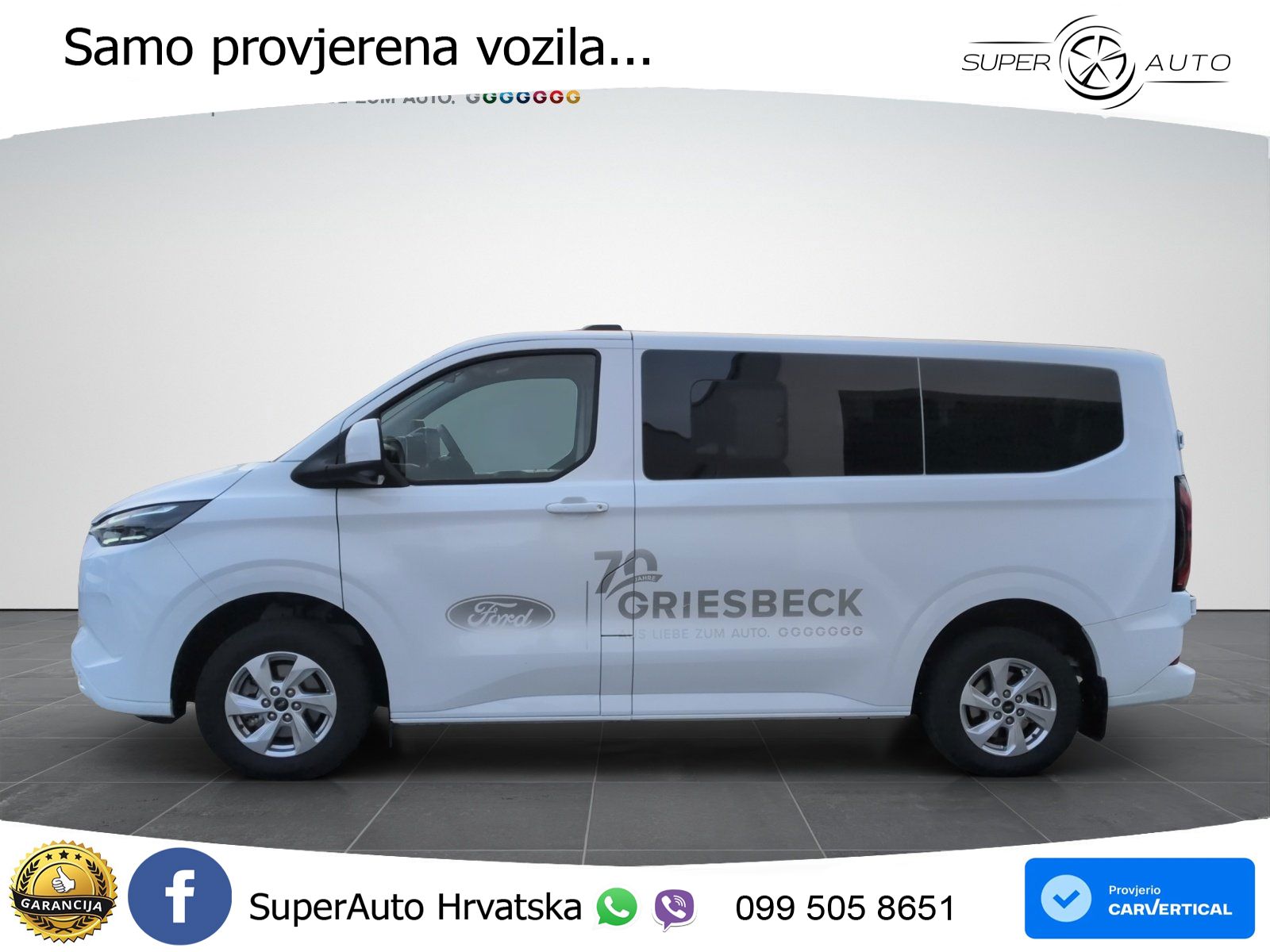 Ford Transit Custom Kombi BEV E 340 L1 Limited AHK 218 KS