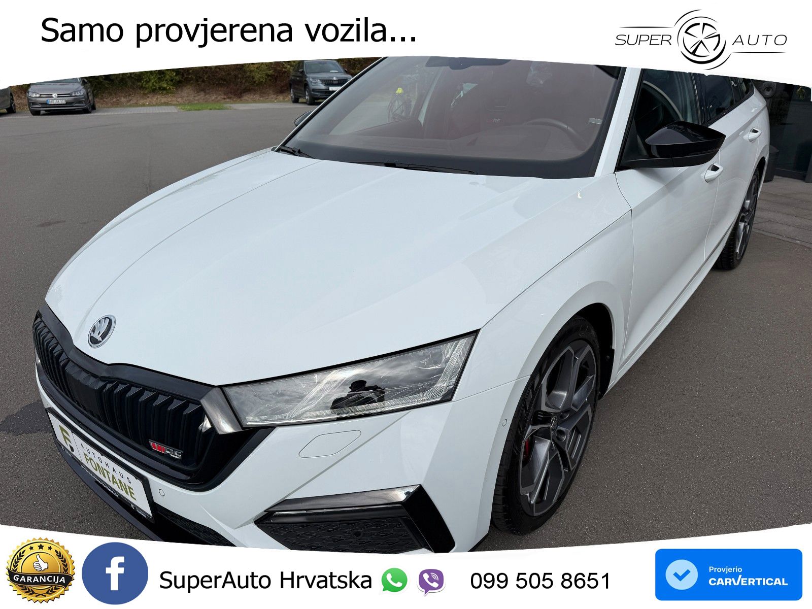 Škoda Octavia Combi RS 2.0 TDI (200 KS) 4x4 DSG LED+GR SJED+ACC