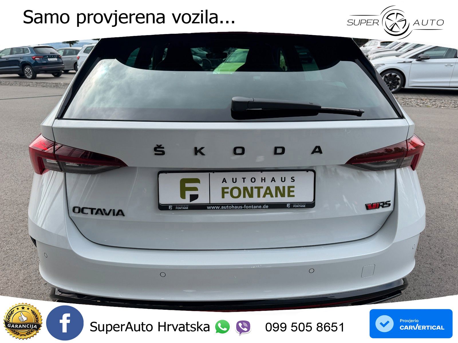 Škoda Octavia Combi RS 2.0 TDI (200 KS) 4x4 DSG LED+GR SJED+ACC