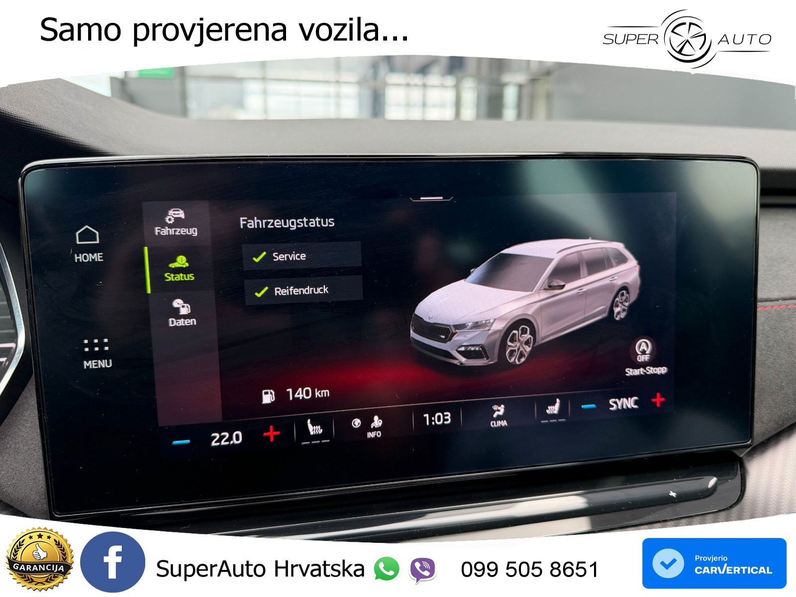 Škoda Octavia Combi RS 2.0 TDI (200 KS) 4x4 DSG LED+GR SJED+ACC