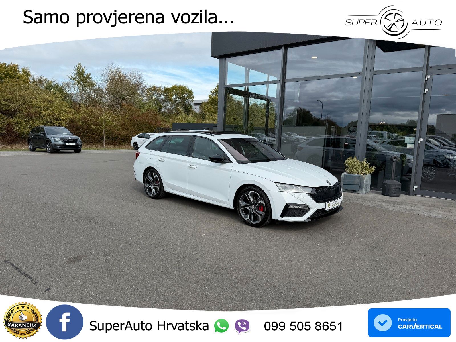 Škoda Octavia Combi RS 2.0 TDI (200 KS) 4x4 DSG LED+GR SJED+ACC