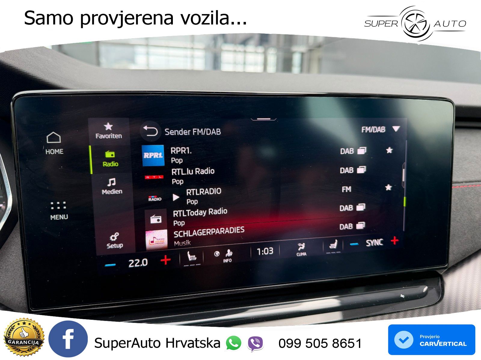 Škoda Octavia Combi RS 2.0 TDI (200 KS) 4x4 DSG LED+GR SJED+ACC