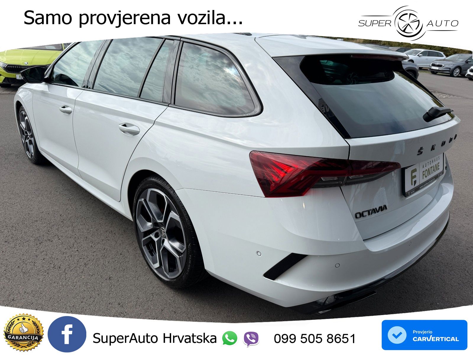 Škoda Octavia Combi RS 2.0 TDI (200 KS) 4x4 DSG LED+GR SJED+ACC