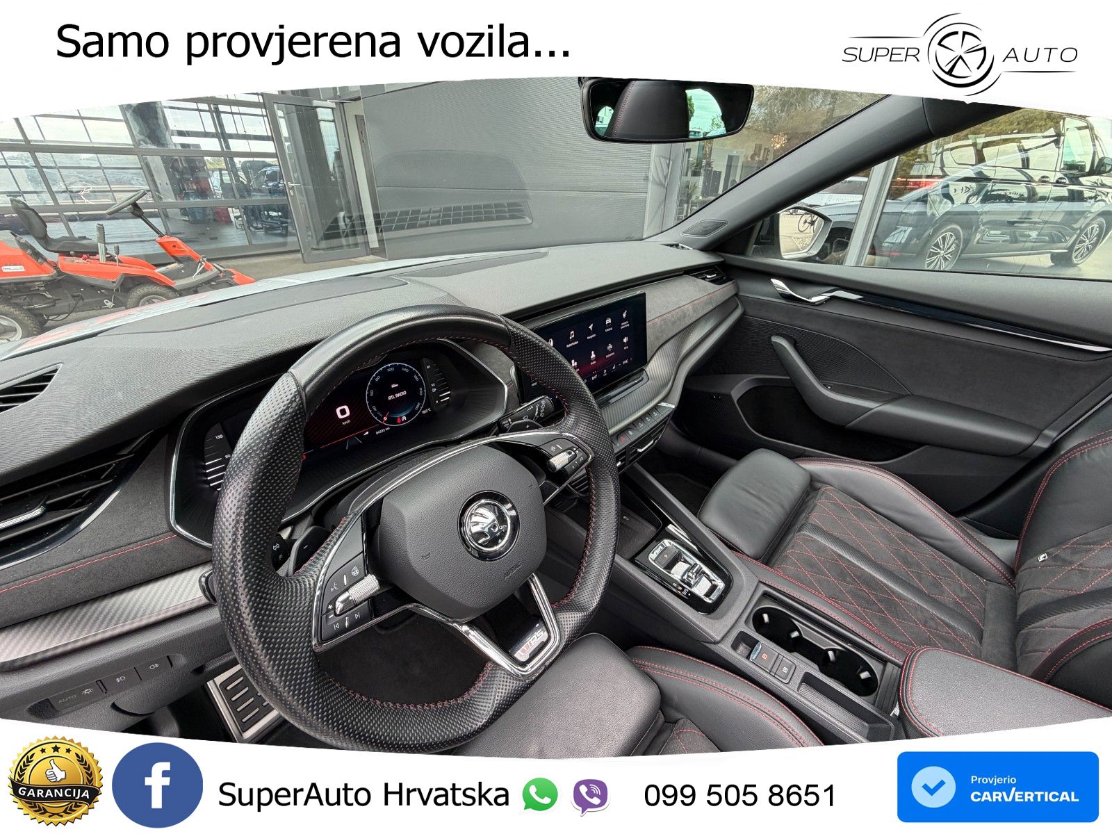 Škoda Octavia Combi RS 2.0 TDI (200 KS) 4x4 DSG LED+GR SJED+ACC