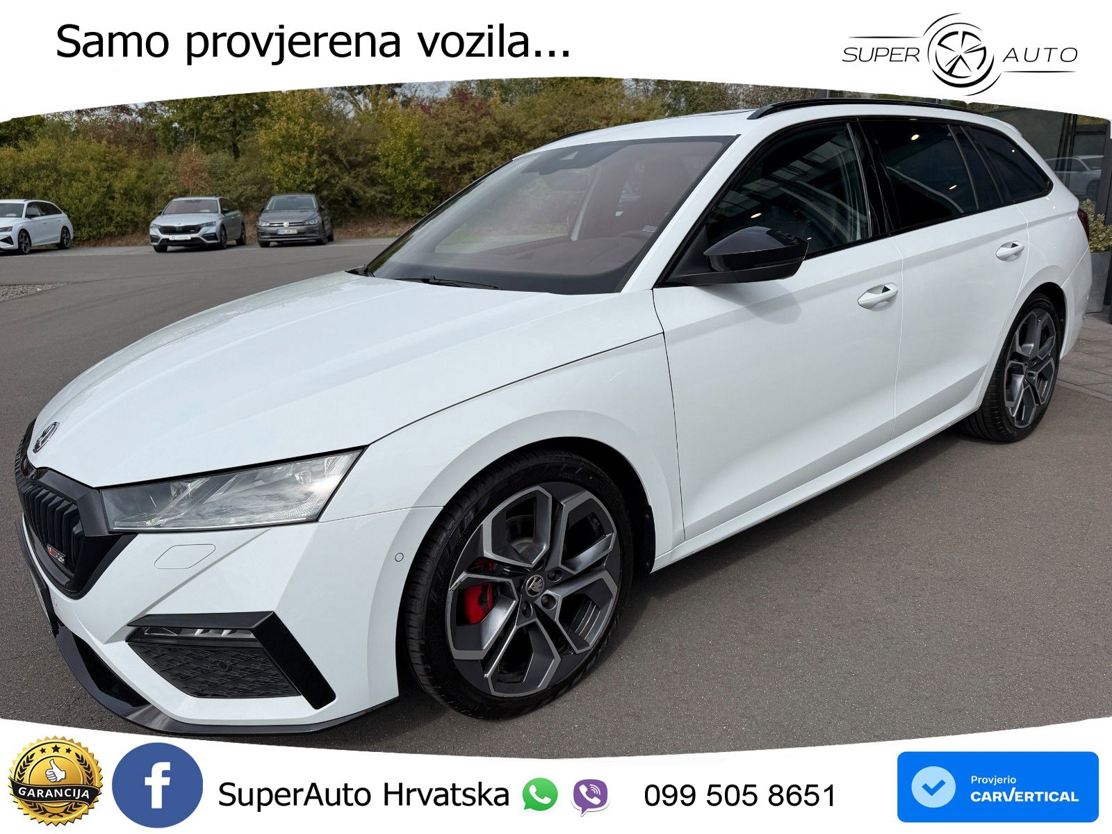 Škoda Octavia Combi RS 2.0 TDI (200 KS) 4x4 DSG LED+GR SJED+ACC