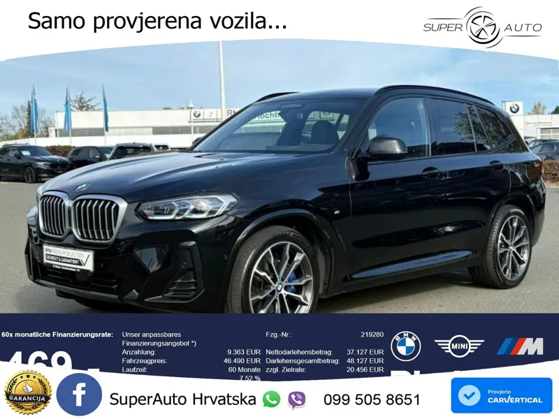 BMW X3 30d xDrive Steptronic M Sport LED+GR SJED+ACC