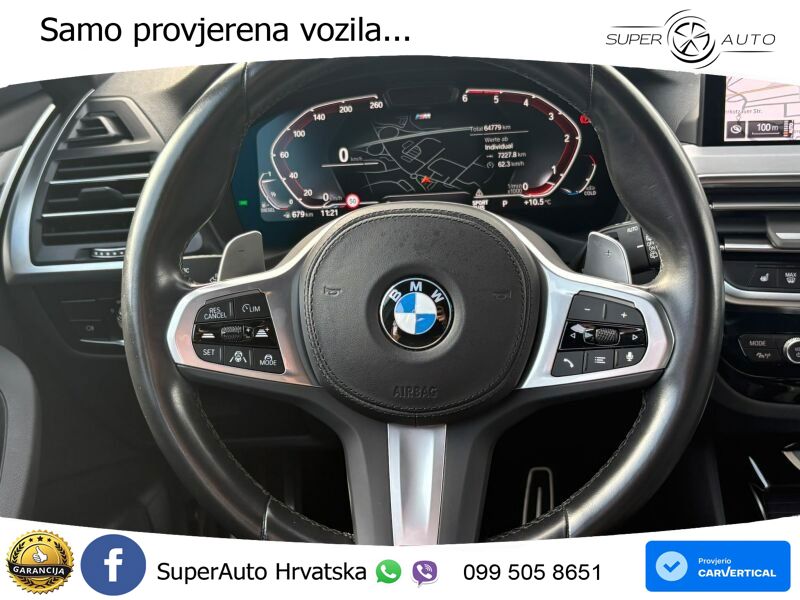 BMW X3 30d xDrive Steptronic M Sport LED+GR SJED+ACC