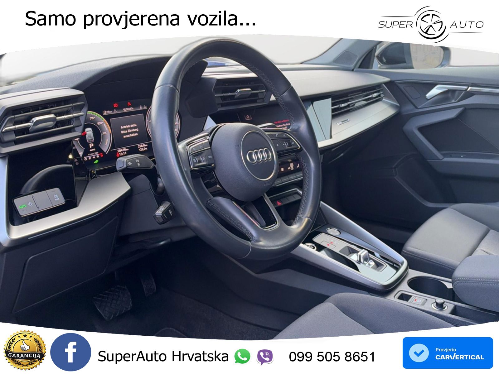 Audi A3 40 TFSIe (204 KS) S tronic