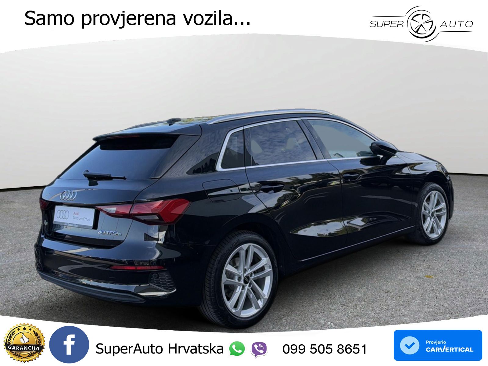 Audi A3 40 TFSIe (204 KS) S tronic