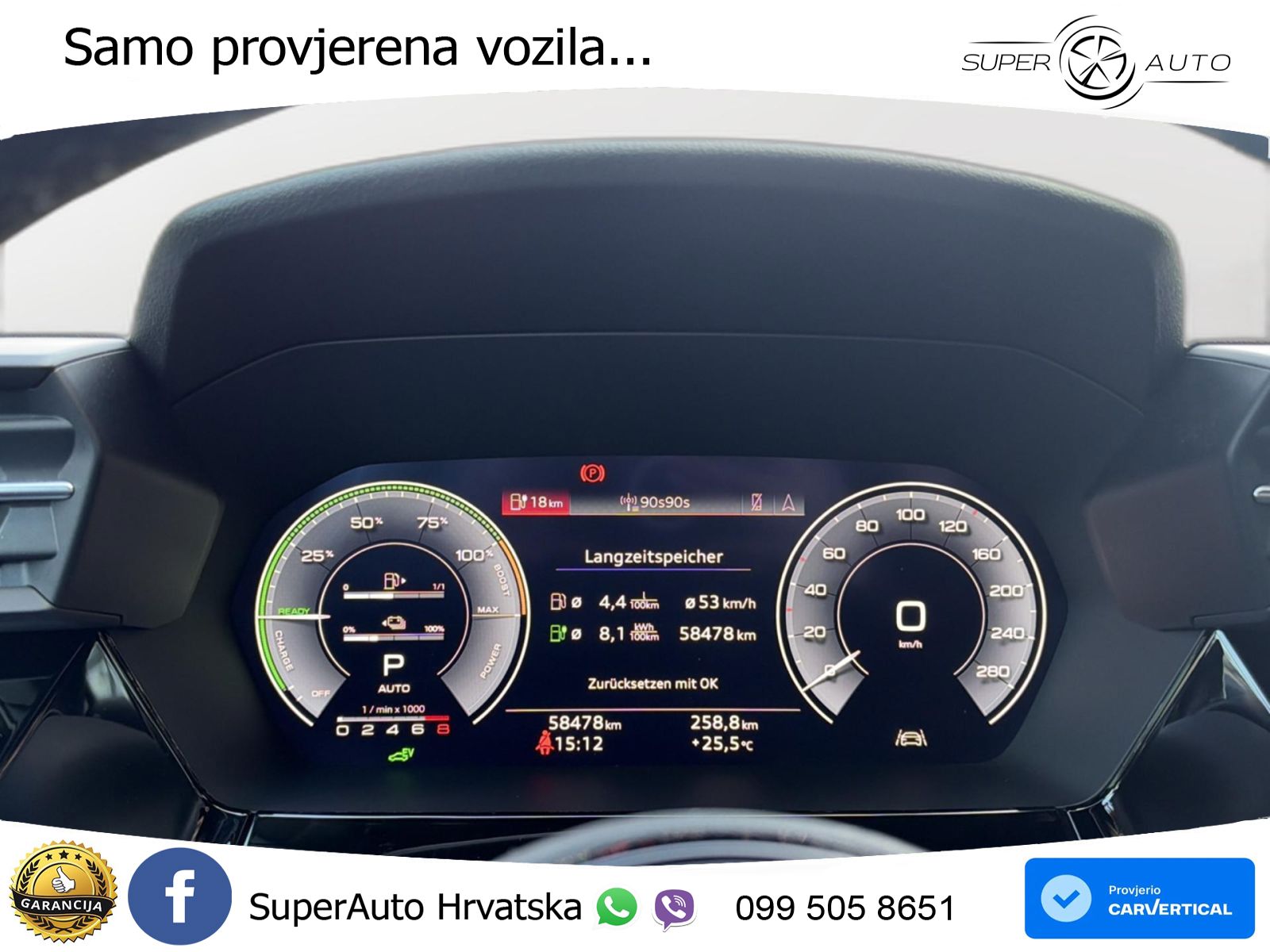 Audi A3 40 TFSIe (204 KS) S tronic