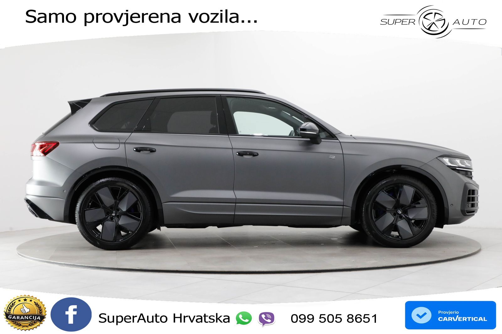 Volkswagen Touareg R 3.0 V6 TFSI (462 KS) 4MOTION Tiptronic ZRAČNI+ACC+4xGR SJED+KAM