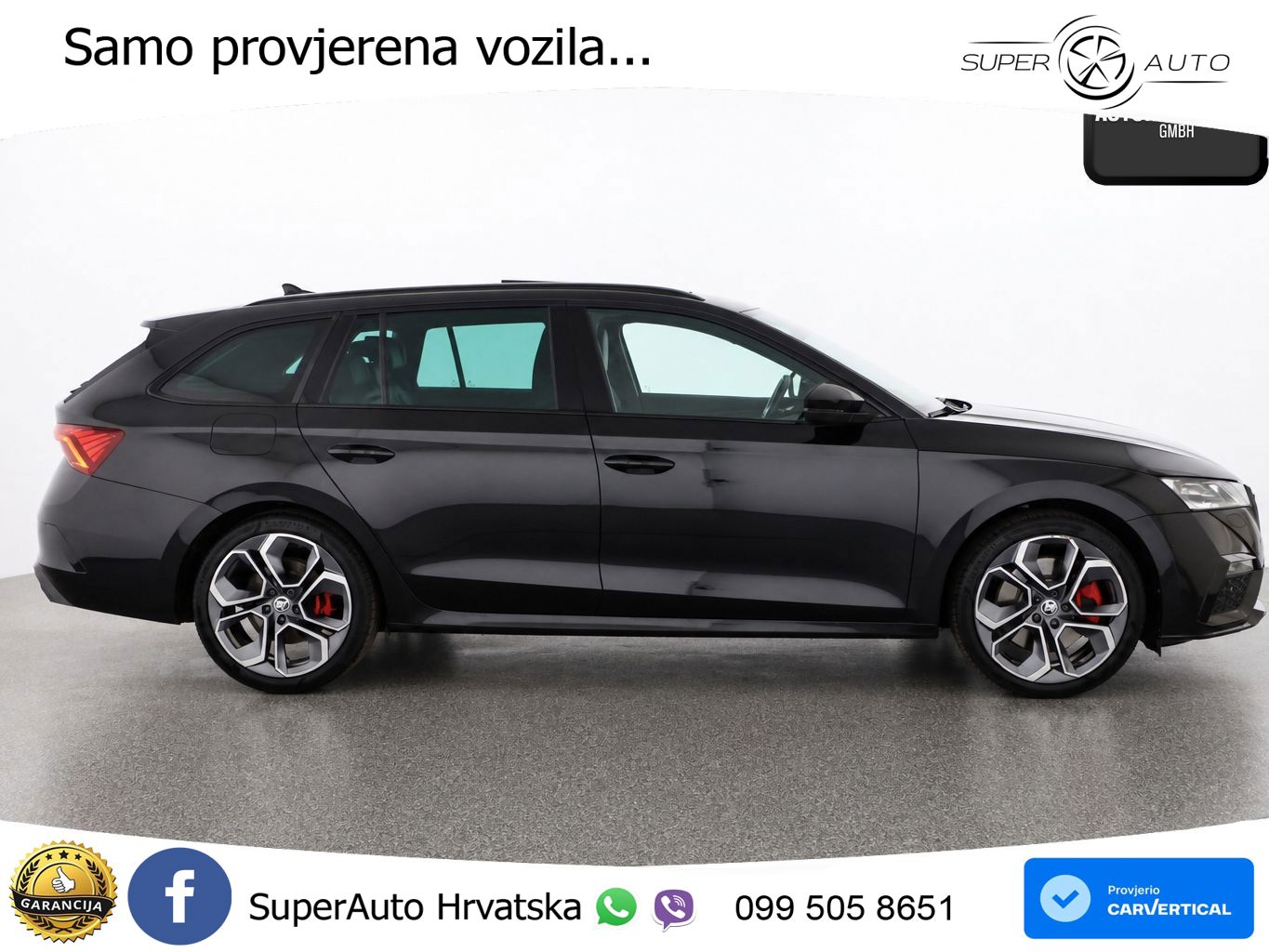 Škoda Octavia Combi RS 2.0 TSI (245 KS) DSG LED+GR SJED+ACC