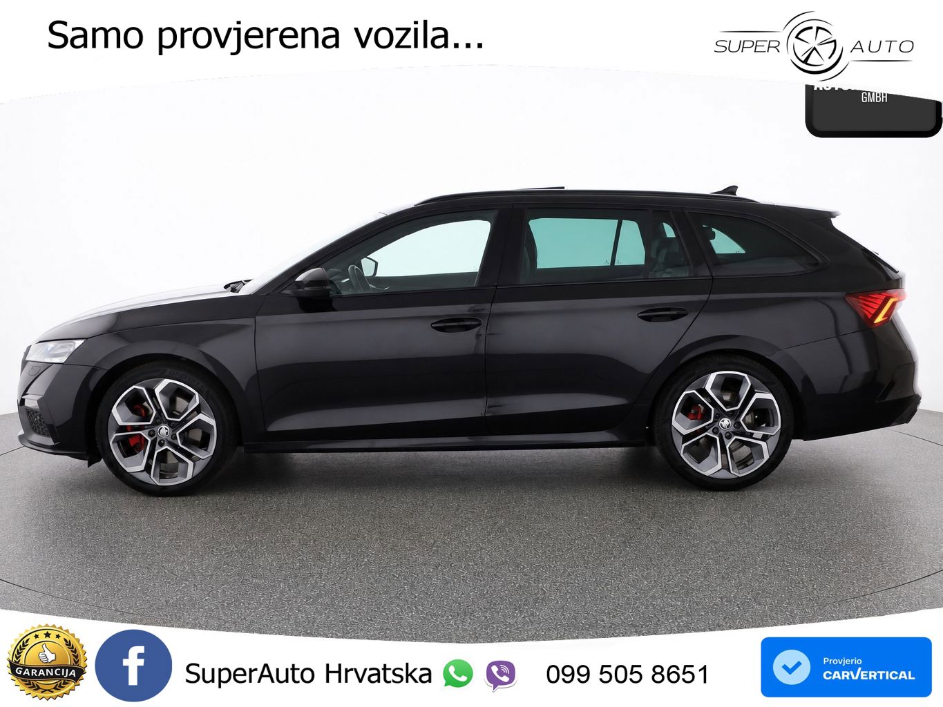 Škoda Octavia Combi RS 2.0 TSI (245 KS) DSG LED+GR SJED+ACC
