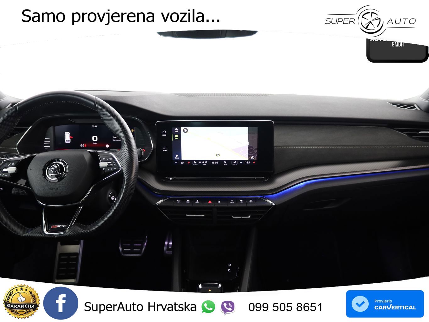 Škoda Octavia Combi RS 2.0 TSI (245 KS) DSG LED+GR SJED+ACC