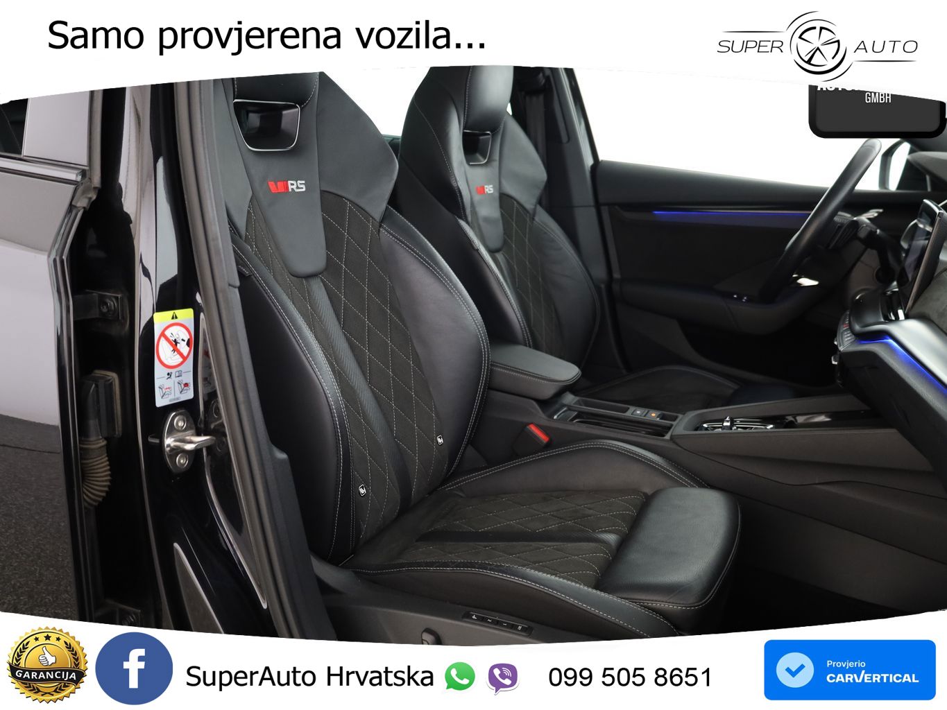 Škoda Octavia Combi RS 2.0 TSI (245 KS) DSG LED+GR SJED+ACC