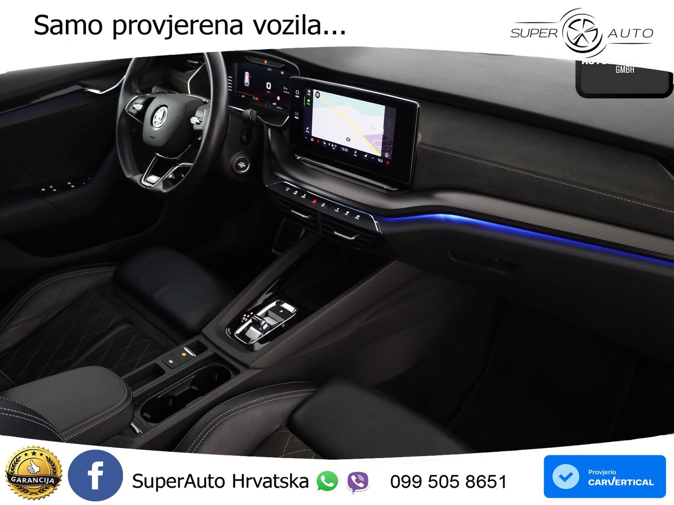 Škoda Octavia Combi RS 2.0 TSI (245 KS) DSG LED+GR SJED+ACC