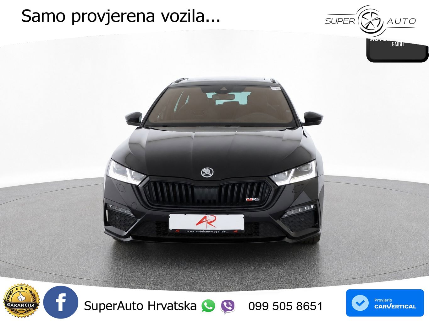 Škoda Octavia Combi RS 2.0 TSI (245 KS) DSG LED+GR SJED+ACC