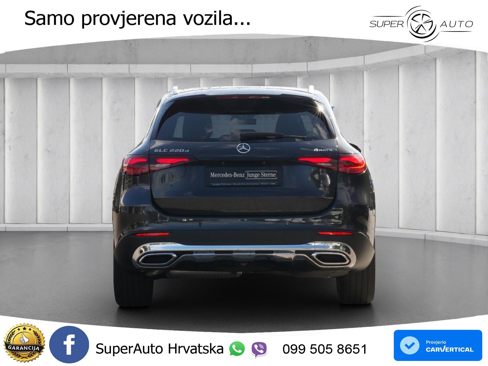 Mercedes GLC 220d (197 KS) 4MATIC 9G-TRONIC LED+GR SJED+ACC