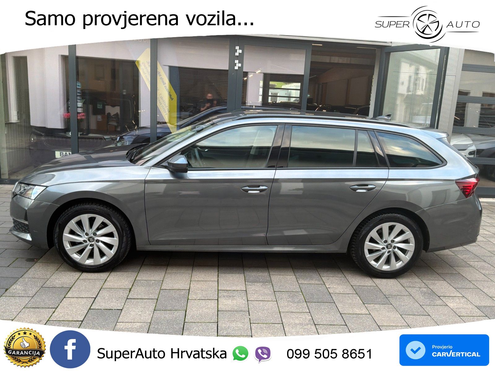Škoda Octavia Combi 2.0 TDI (150 KS) DSG LED+GR SJED+ACC