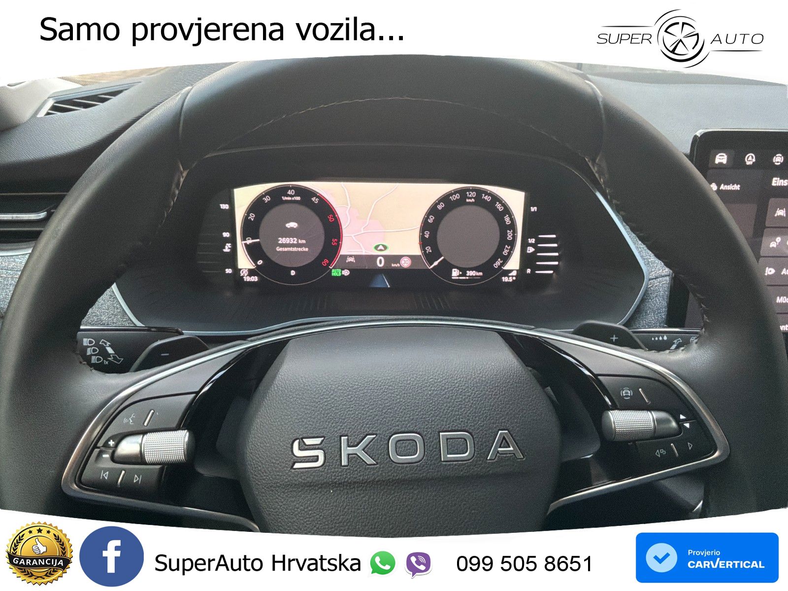 Škoda Octavia Combi 2.0 TDI (150 KS) DSG LED+GR SJED+ACC