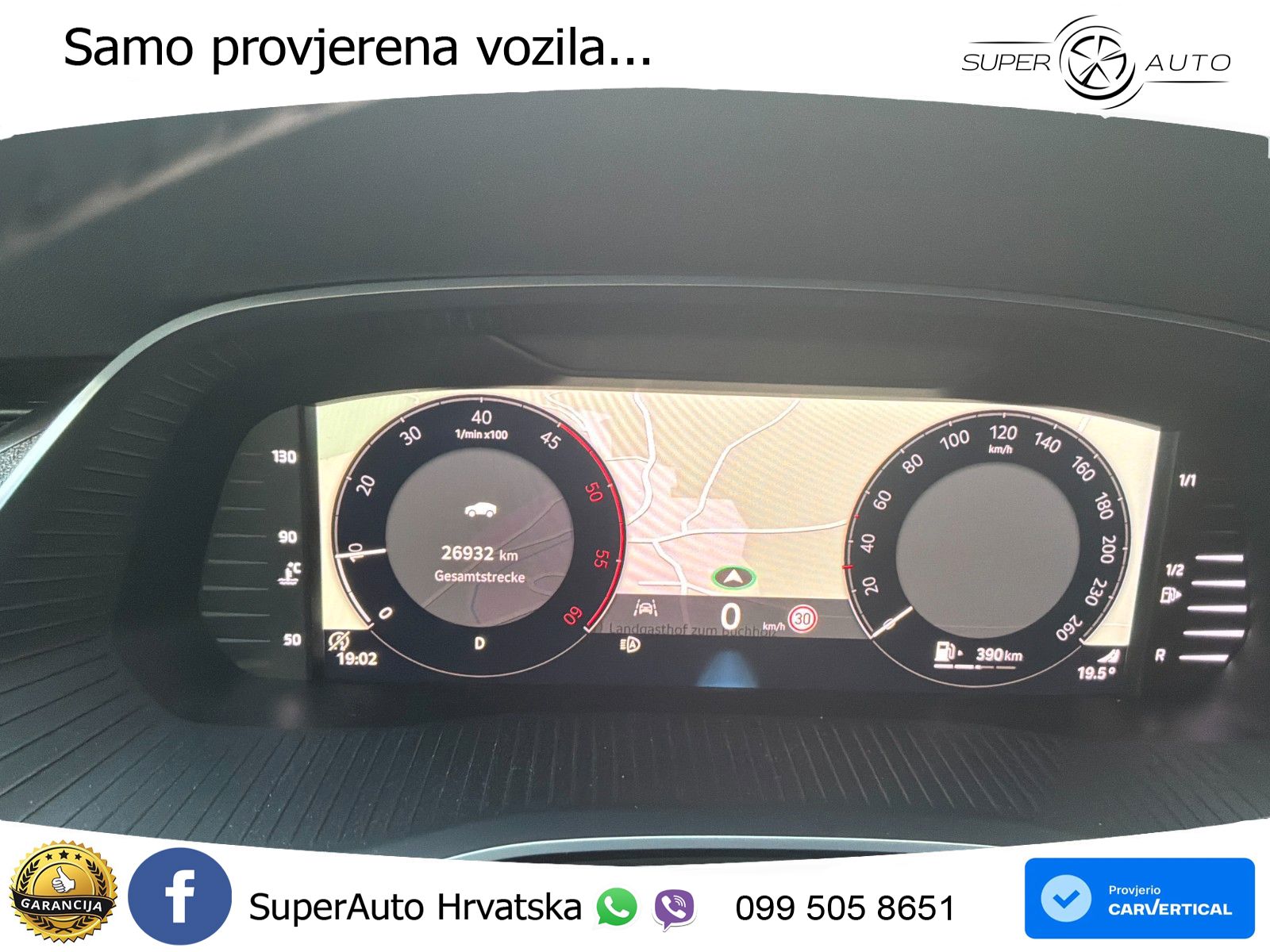 Škoda Octavia Combi 2.0 TDI (150 KS) DSG LED+GR SJED+ACC