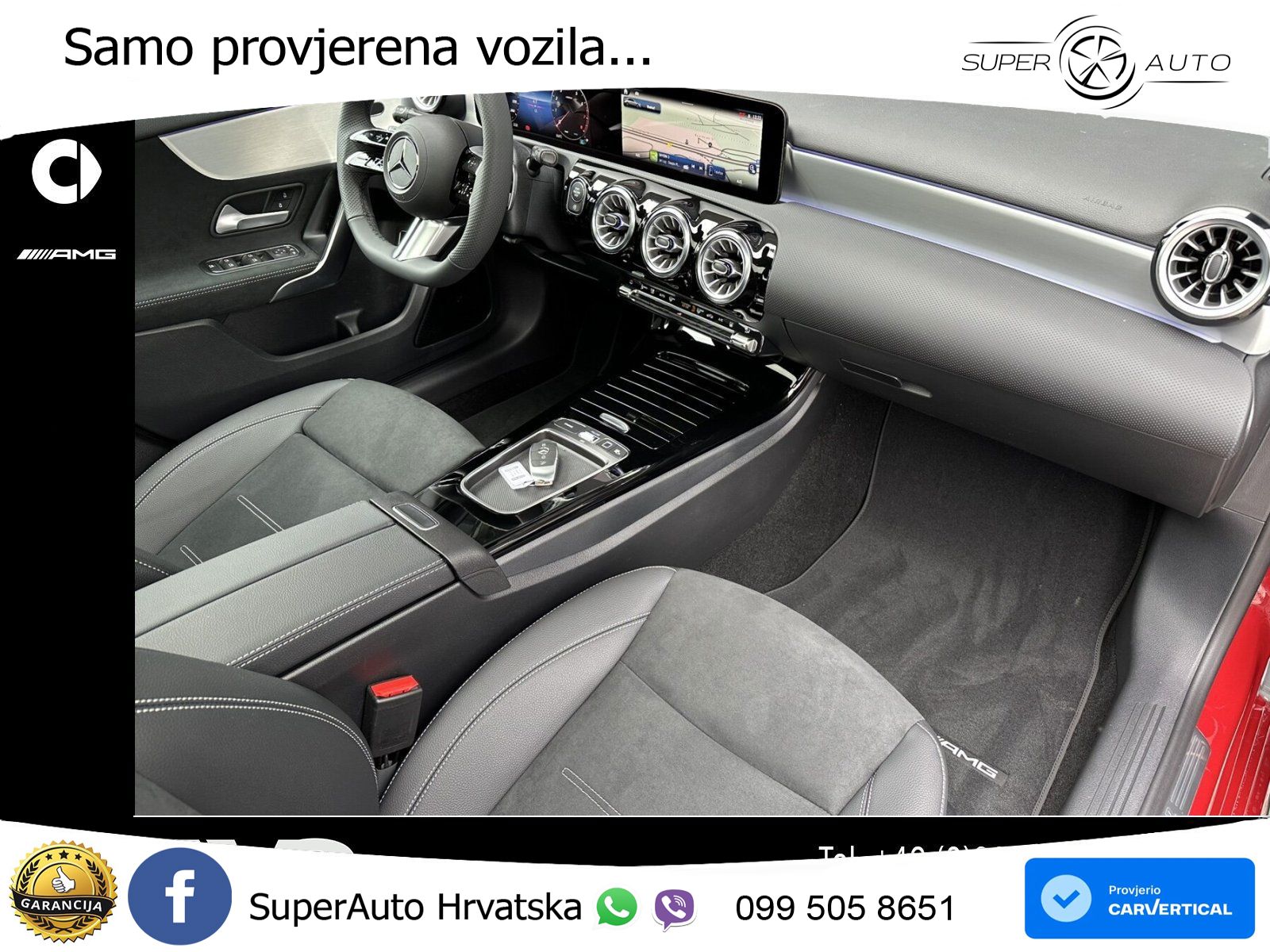Mercedes-Benz A 200 7G-DCT AMG LED+GR SJED+ACC