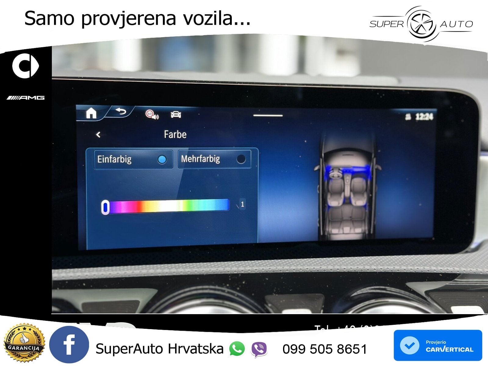 Mercedes-Benz A 200 7G-DCT AMG LED+GR SJED+ACC