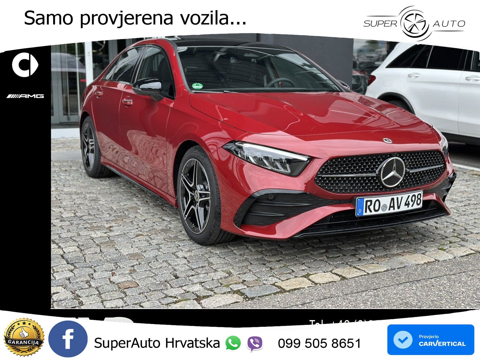 Mercedes-Benz A 200 7G-DCT AMG LED+GR SJED+ACC