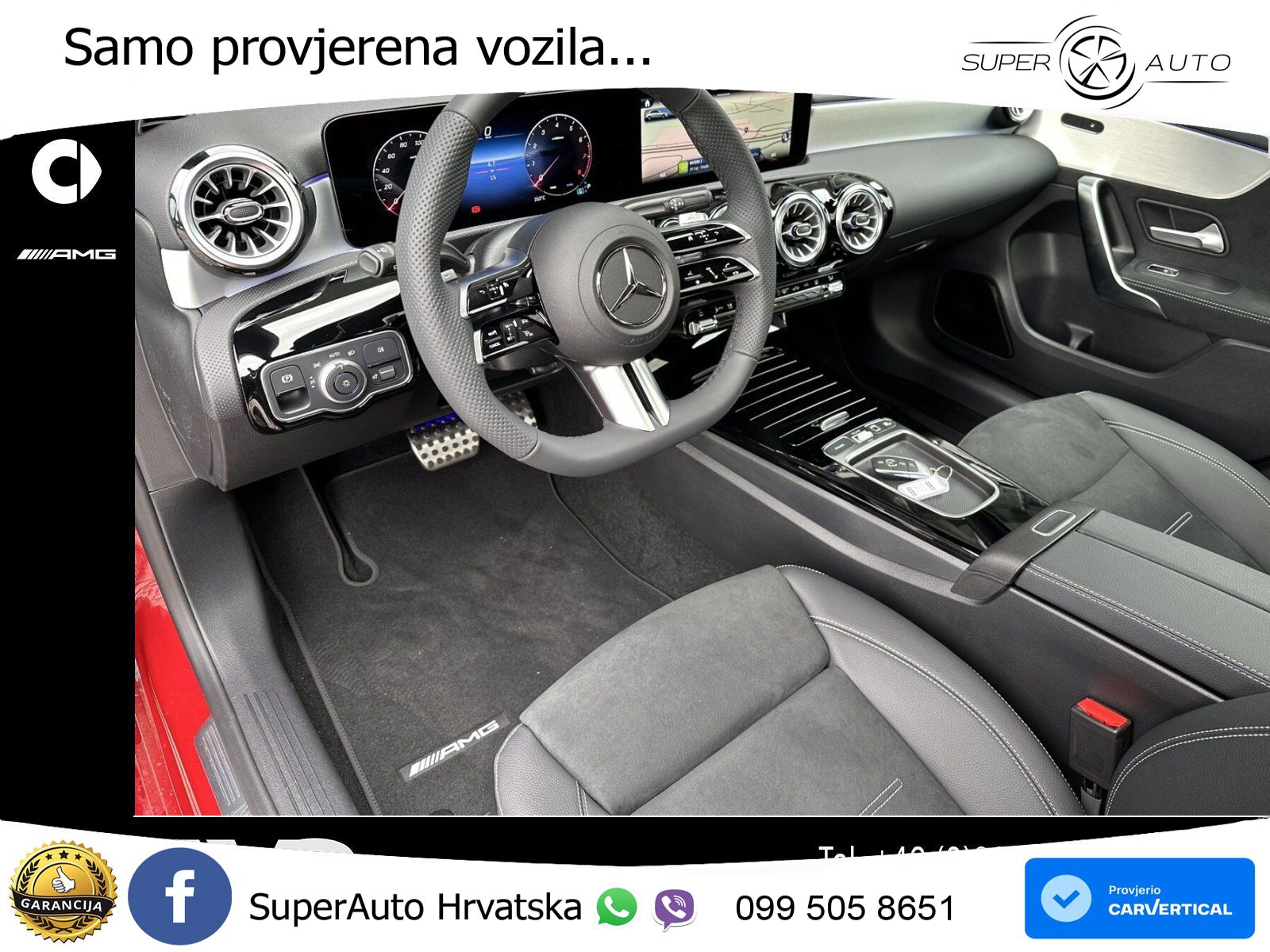 Mercedes-Benz A 200 7G-DCT AMG LED+GR SJED+ACC