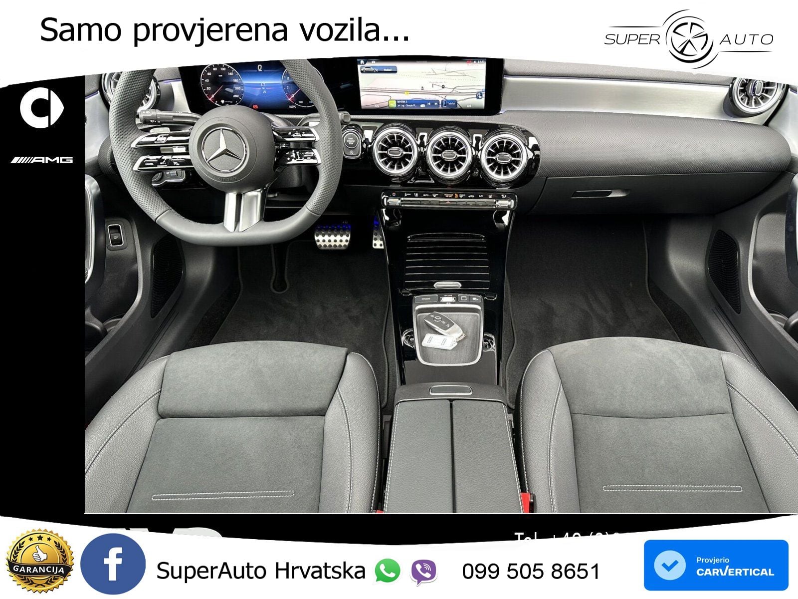 Mercedes-Benz A 200 7G-DCT AMG LED+GR SJED+ACC