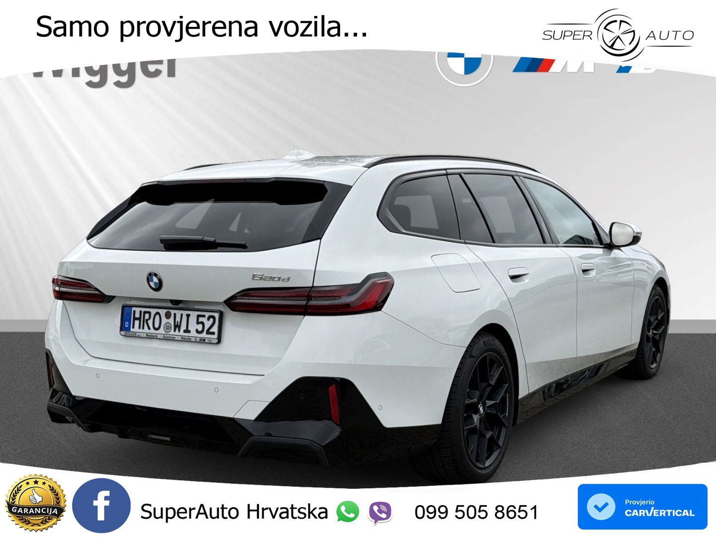 BMW 520d Touring (197 KS) Steptronic M Sport LED+GR SJED+ACC