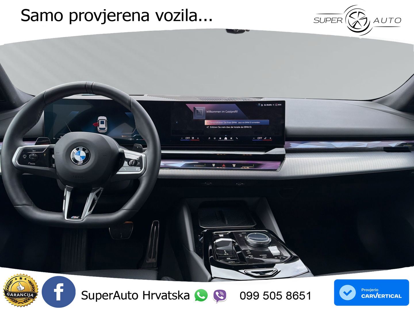 BMW 520d Touring (197 KS) Steptronic M Sport LED+GR SJED+ACC