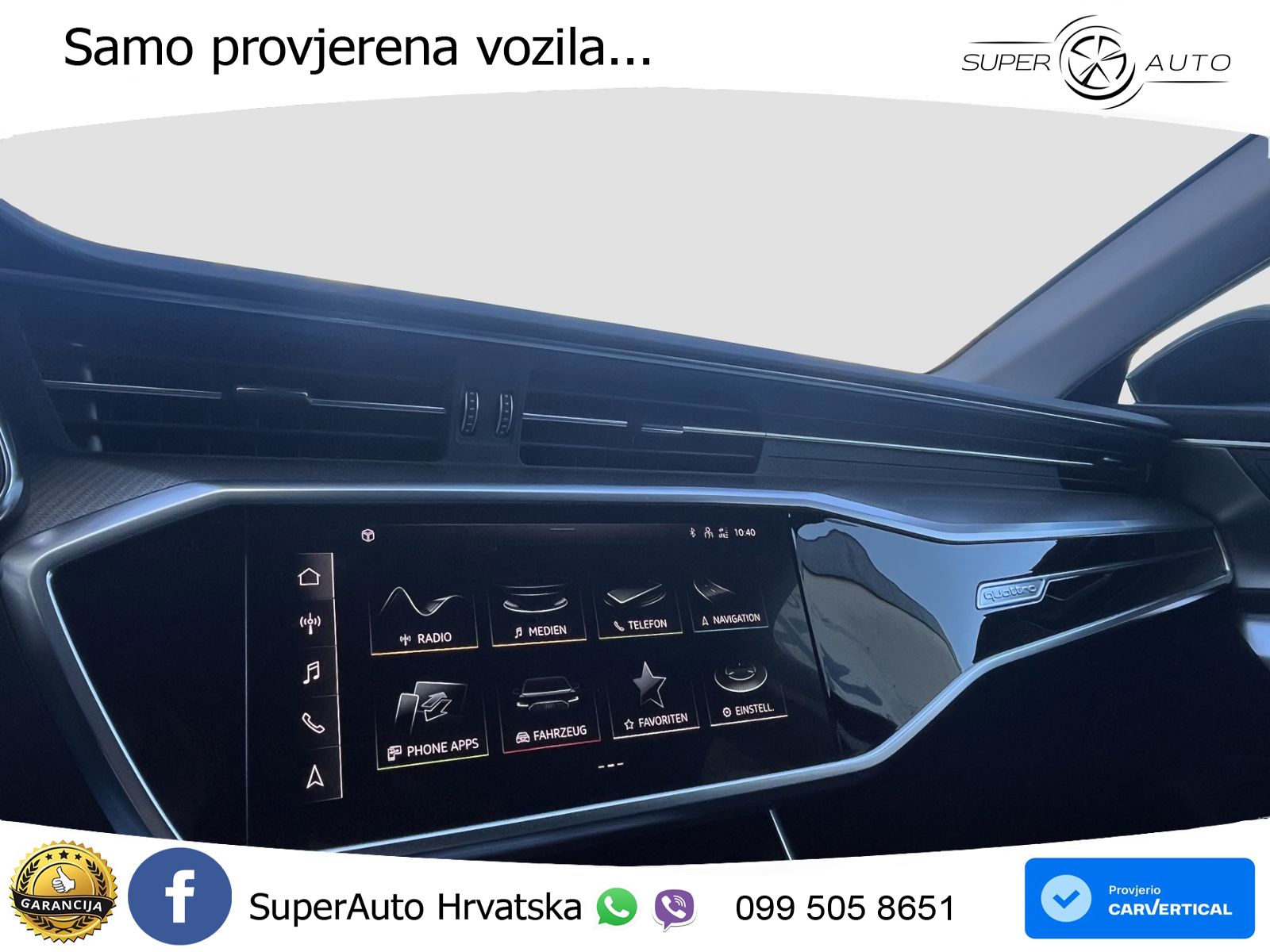 Audi A6 50 TFSIe (299 KS) quattro ultra S tronic LED+GR SJED+ACC