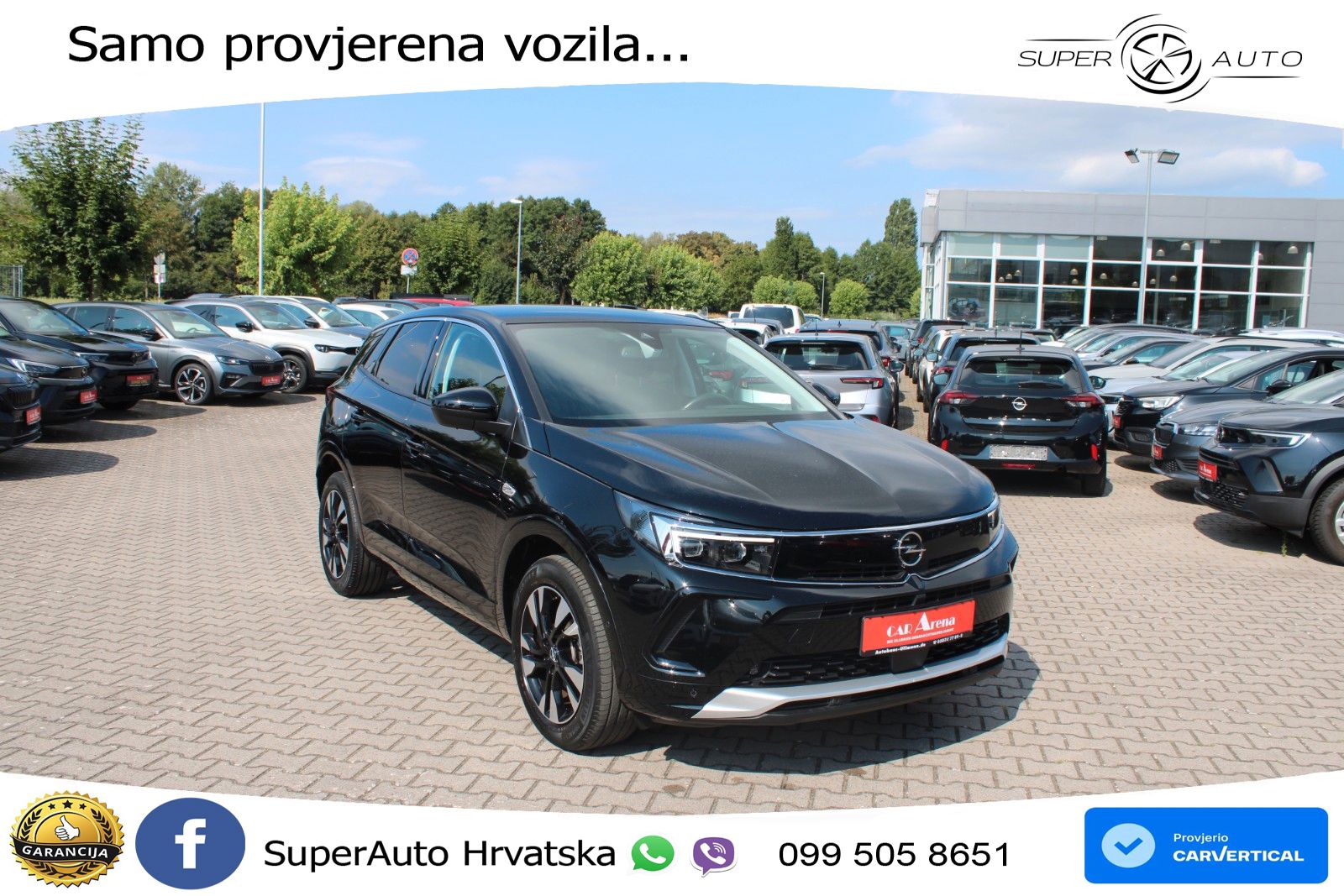 Opel Grandland 1.2i Turbo (130 KS) Automatic Elegance LED+GR SJED+ACC