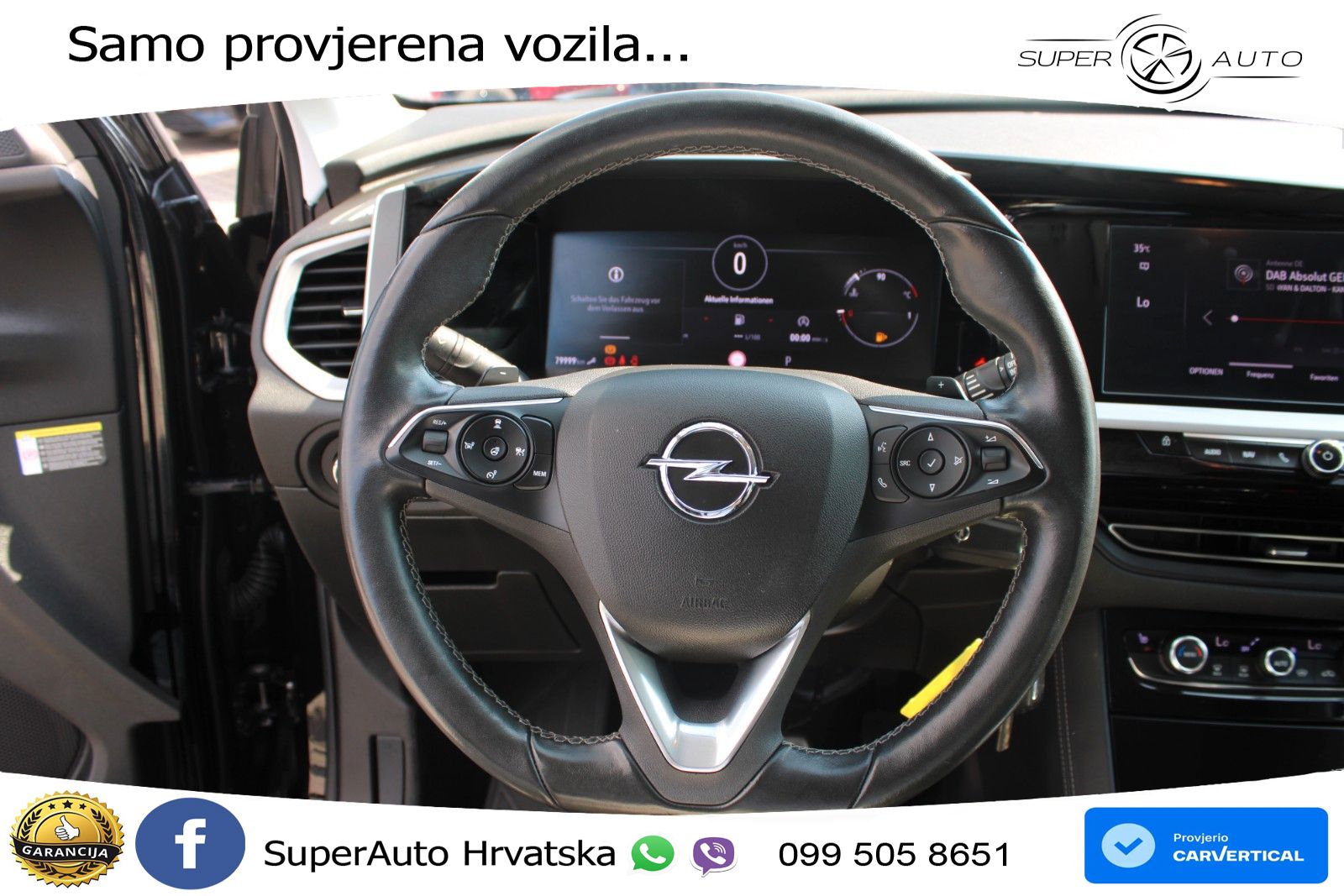 Opel Grandland 1.2i Turbo (130 KS) Automatic Elegance LED+GR SJED+ACC