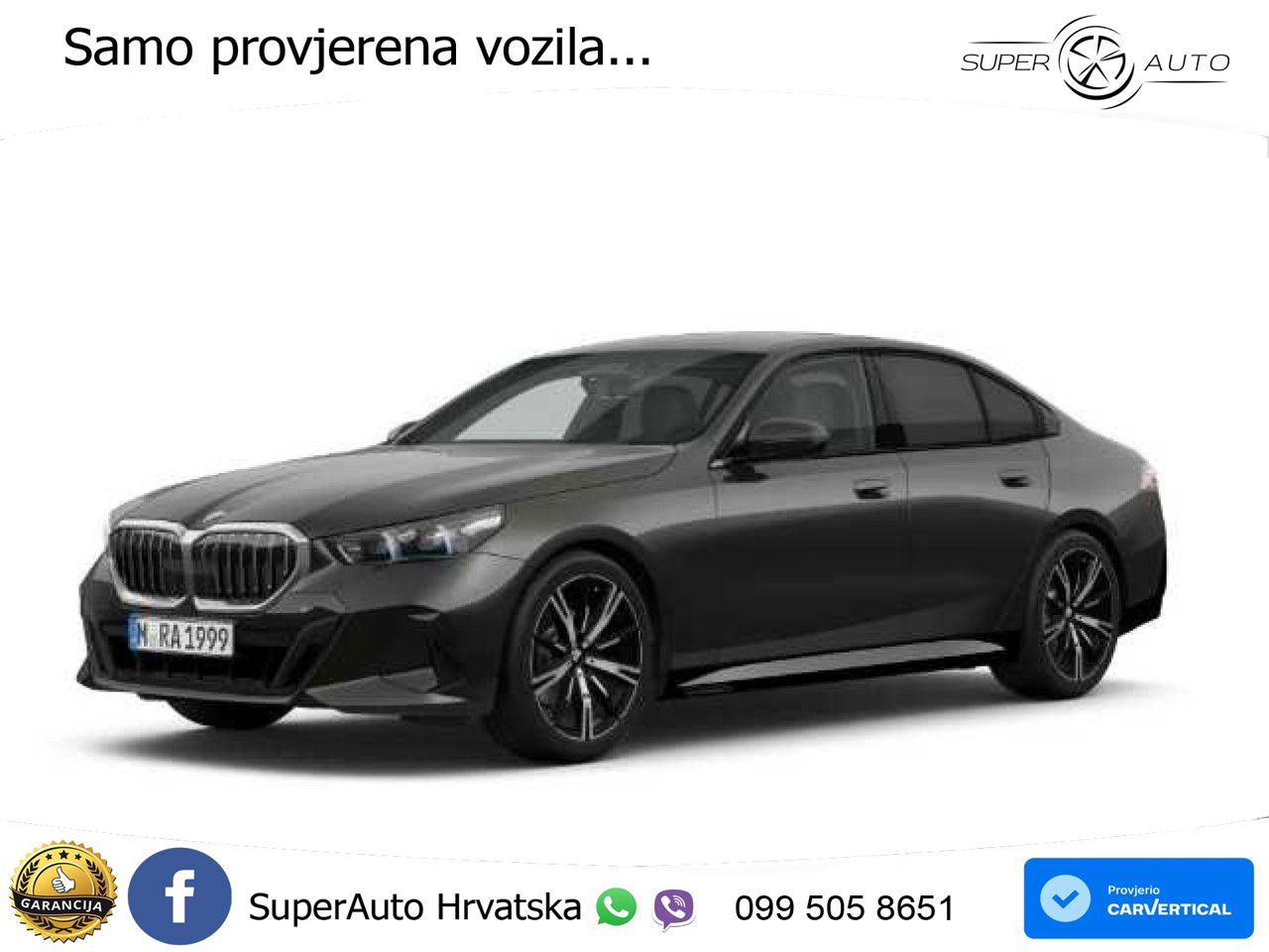 BMW 520i (208 KS) Steptronic M Sport LED+GR SJED+ACC