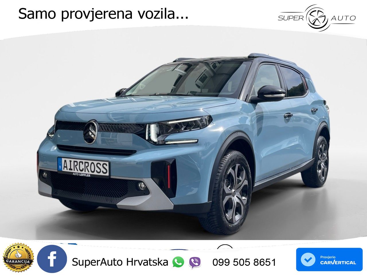 Citroen C3 Aircross 1.2 PureTech (101 KS) PLUS