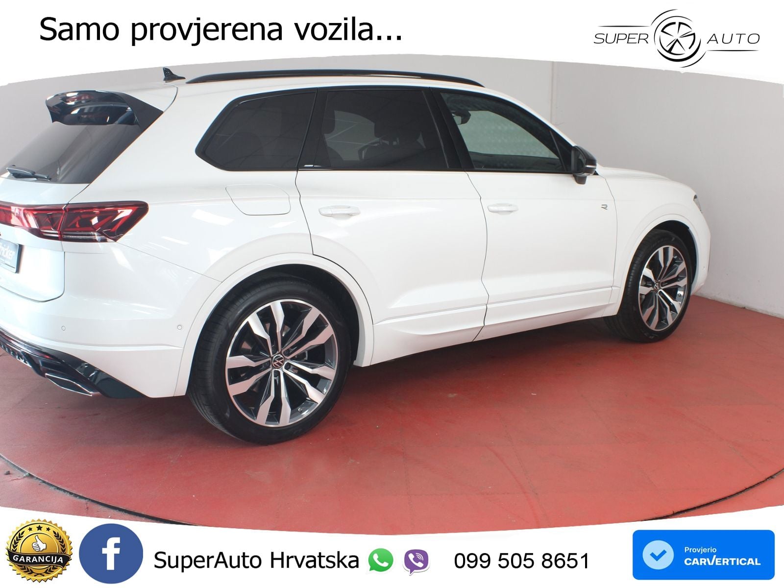 Volkswagen Touareg 3.0 V6 TDI (286 KS) 4MOTION Tiptronic R-Line ZRAČNI+ACC+GR SJED+KAM+PANO