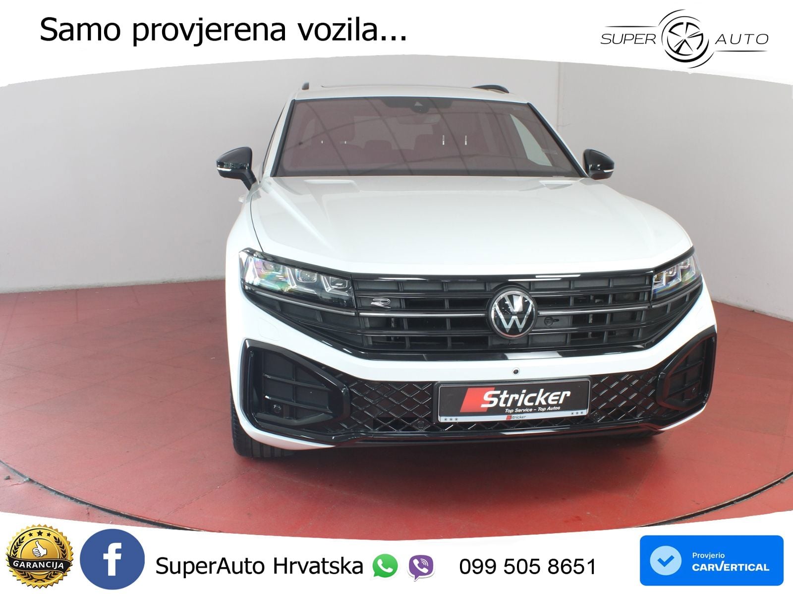 Volkswagen Touareg 3.0 V6 TDI (286 KS) 4MOTION Tiptronic R-Line ZRAČNI+ACC+GR SJED+KAM+PANO