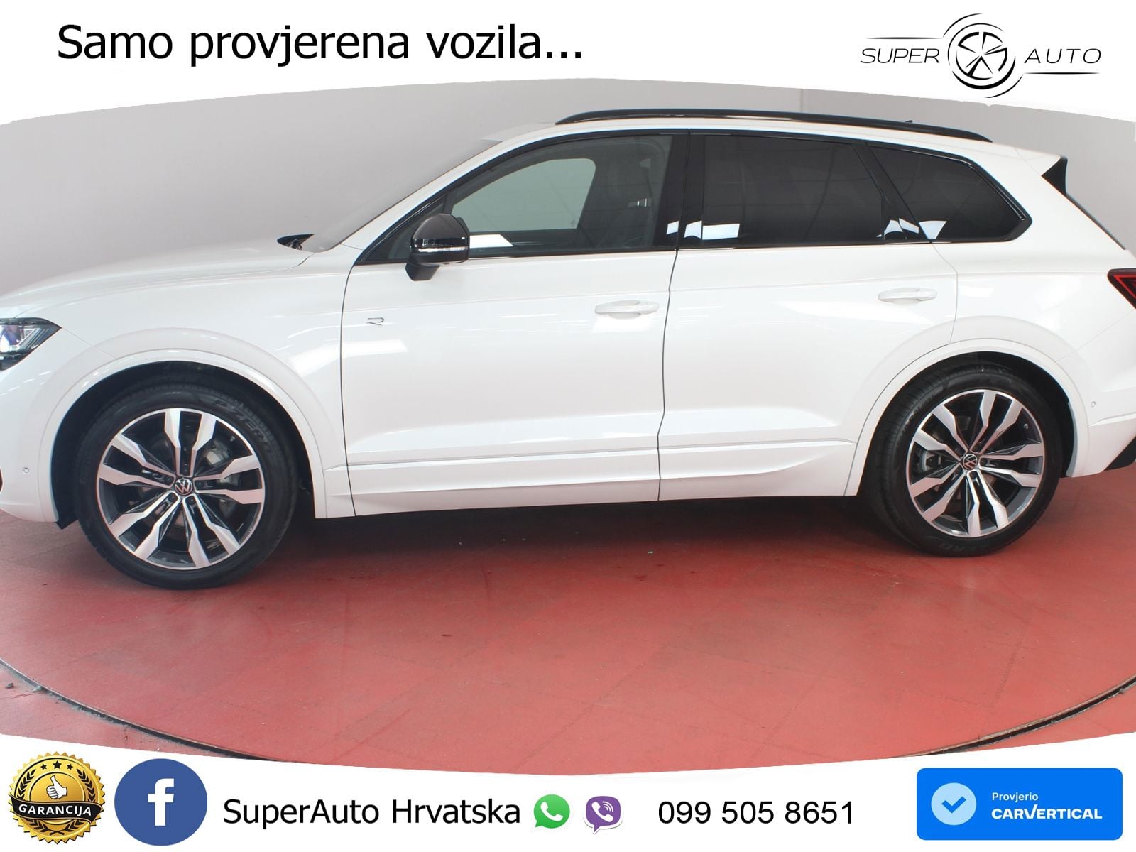 Volkswagen Touareg 3.0 V6 TDI (286 KS) 4MOTION Tiptronic R-Line ZRAČNI+ACC+GR SJED+KAM+PANO