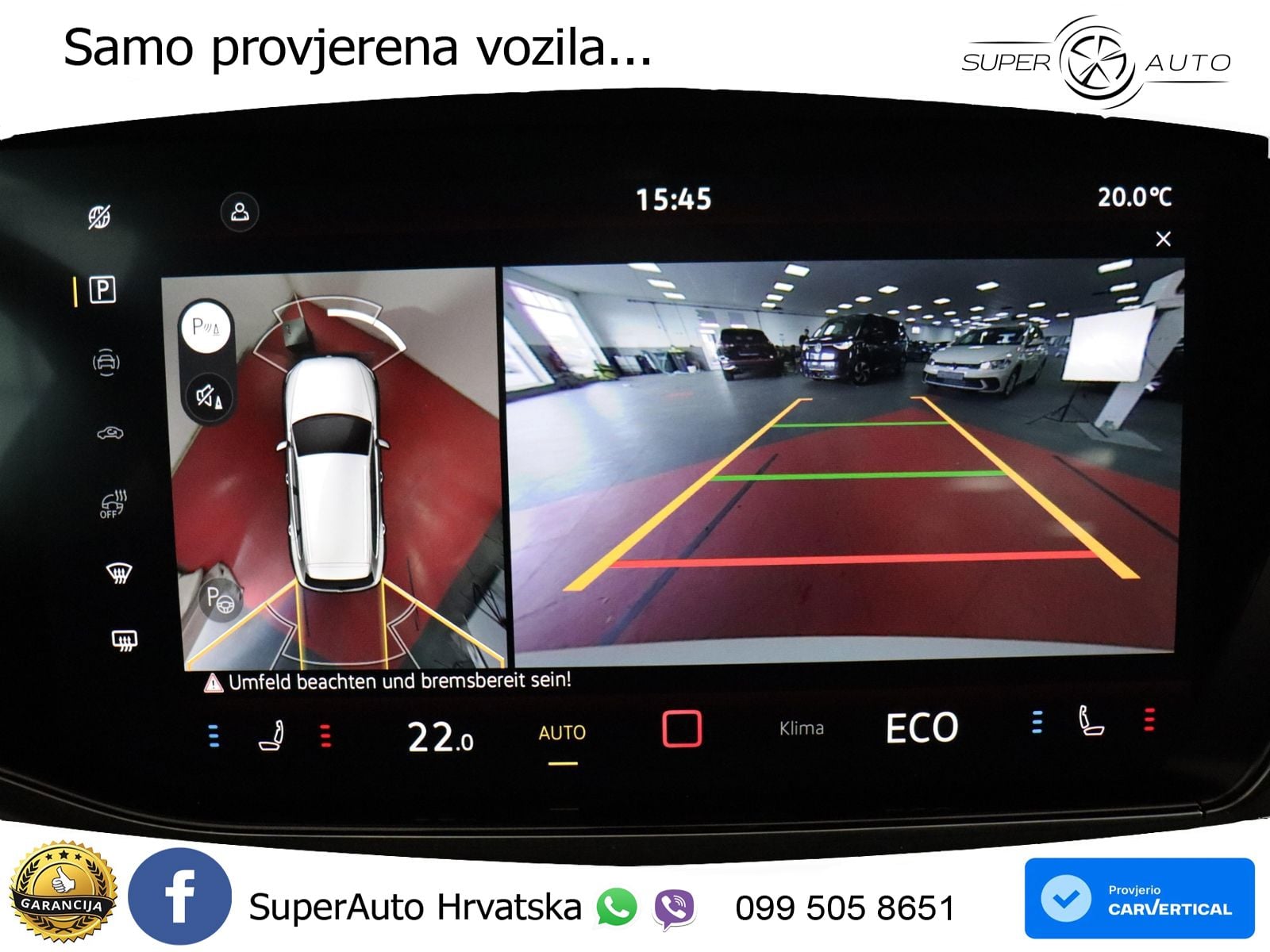 Volkswagen Touareg 3.0 V6 TDI (286 KS) 4MOTION Tiptronic R-Line ZRAČNI+ACC+GR SJED+KAM+PANO